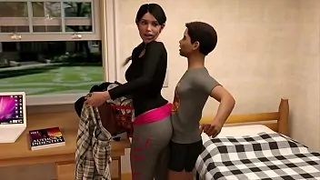 Joven Mama Epi 1 A Mi Hijo le Gusta Frotarme su Guevo duro por mi Culo