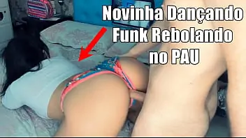 Novinha Gostosa Funkeira rebolando no Pau, fodendo GOSTOSO, Gozando Dentro da Bucetinha da funkeira