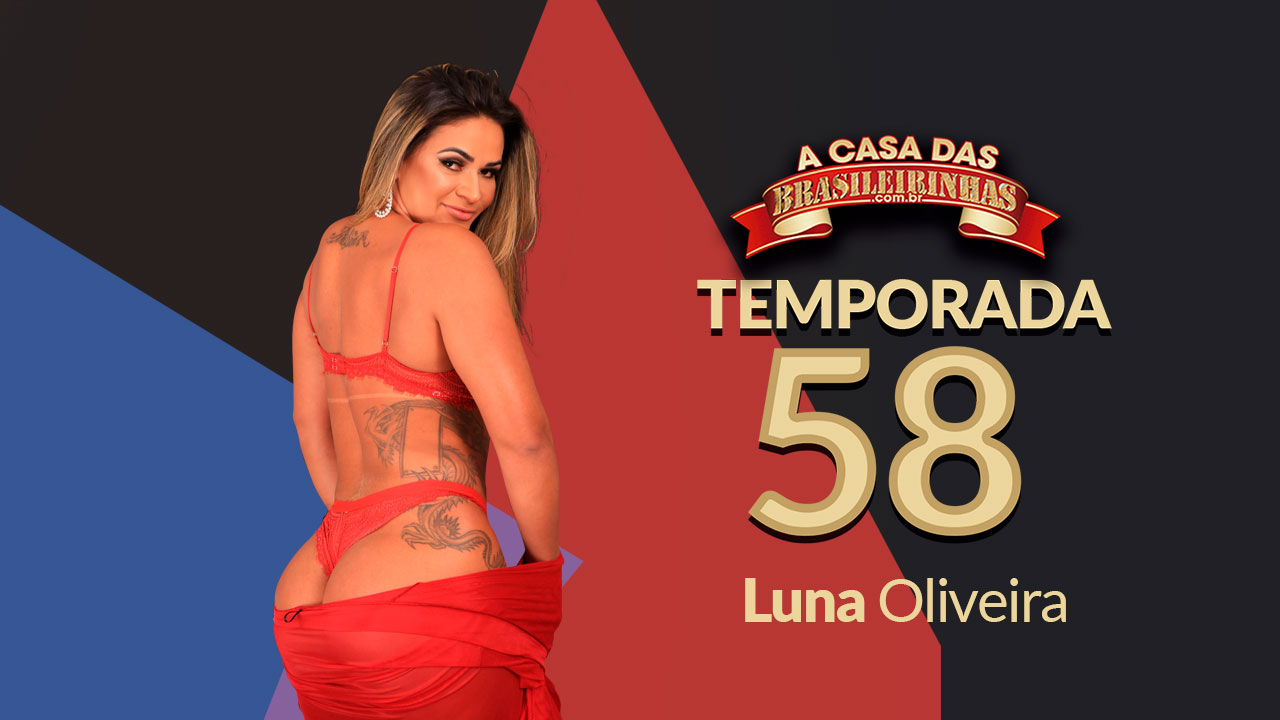 Luna Oliveira fodendo é um tesão, a gata está mais uma vez na Casa das  e a temporada 58 pegou fogo com a gostosa!