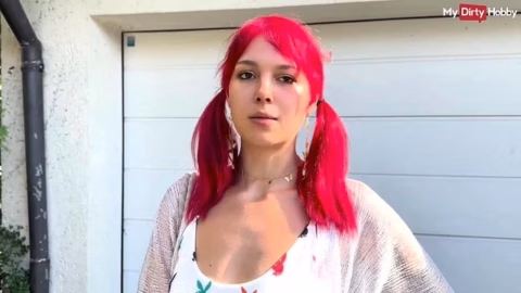 Ruiva alemã transa espontânea